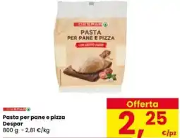Interspar Pasta per pane e pizza Despar offerta