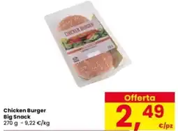 Interspar Chicken Burger Big Snack offerta
