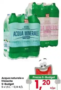 Interspar Acqua naturale o frizzante S-Budget offerta