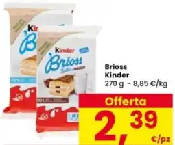 Interspar Brioss Kinder offerta