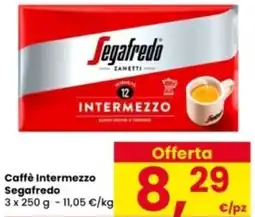 Interspar Caffè Intermezzo Segafredo offerta