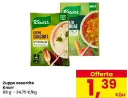Interspar Zuppe assortite Knorr offerta