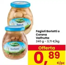 Interspar Fagioli Borlotti o Corona Valfrutta offerta