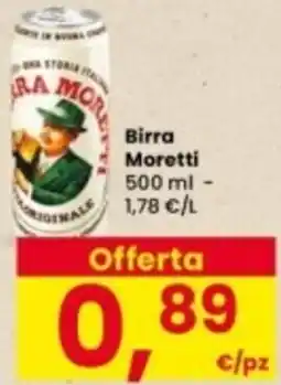 Interspar Birra Moretti offerta