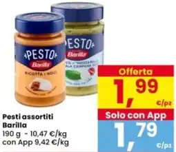Interspar Pesti assortiti Barilla offerta
