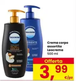 Interspar Crema corpo assortita Leocrema offerta