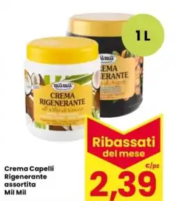 Interspar Crema Capelli Rigenerante assortita Mil Mil offerta