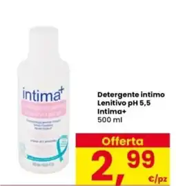 Interspar Detergente intimo Lenitivo pH 5,5 Intima+ offerta