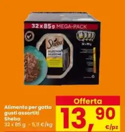 Interspar Alimento per gatto gusti assortiti Sheba offerta