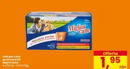 Interspar Paté per cane gusti assortiti Migliorcane offerta