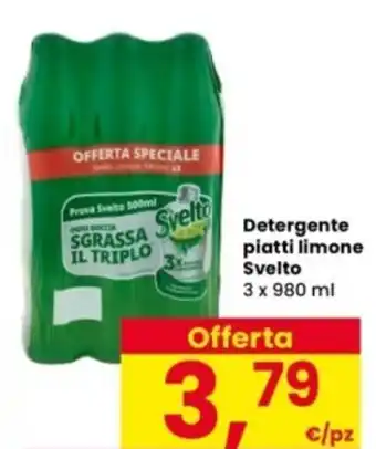 Interspar Detergente piatti limone Svelto offerta