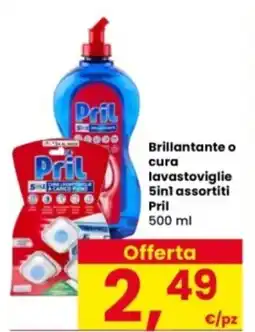 Interspar Brillantante o cura lavastoviglie 5in1 assortiti Pril offerta