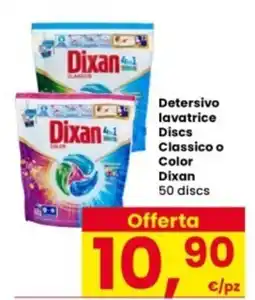 Interspar Detersivo lavatrice Discs Classico o Color Dixan offerta