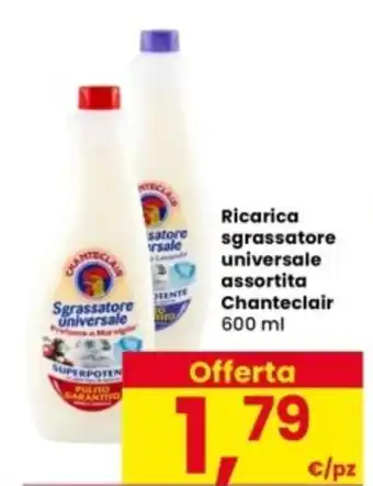 Interspar Ricarica sgrassatore universale assortita Chanteclair offerta