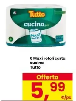 Interspar 6 Maxi rotoli carta cucina Tutto offerta
