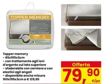 Interspar Topper memory offerta