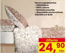 Interspar Parure copripiumino offerta