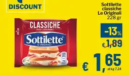 Qui Discount Sottilette classiche Le Originali offerta