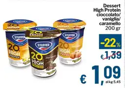 Qui Discount Dessert High Protein cioccolato/ vaniglia/ caramello offerta