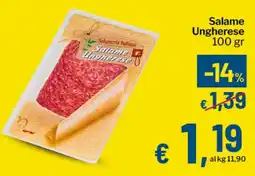 Qui Discount Salame Ungherese offerta