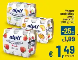 Qui Discount Yogurt probiotico gusti assortiti offerta