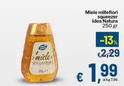 Qui Discount Miele millefiori squeezer Idea Natura offerta