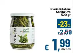 Qui Discount Friarielli italiani Scelta Oro offerta