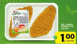 Extra Supermercati Del campo spinacette offerta
