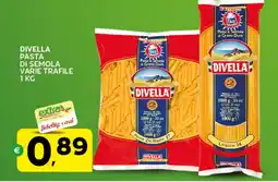 Extra Supermercati Divella pasta di semola varie trafile offerta
