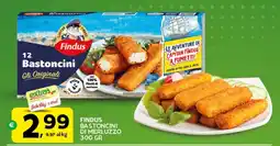 Extra Supermercati Findus bastoncini di merluzzo offerta