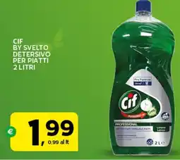 Extra Supermercati Cif by svelto detersivo per piatti offerta