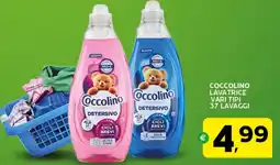 Extra Supermercati Coccolino lavatrice vari tipi 37 lavaggi offerta