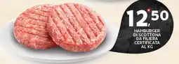 Extra Supermercati Hamburger di scottona da filiera certificata offerta