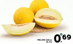 Extra Supermercati Meloni gialli offerta