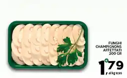 Extra Supermercati Funghi champignons affettati offerta
