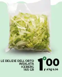 Extra Supermercati Le delizie dell'orto insalata iceberg offerta