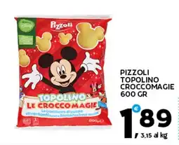 Extra Supermercati Pizzoli topolino croccomagie offerta