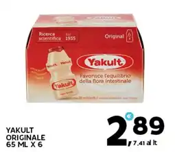 Extra Supermercati Yakult originale offerta
