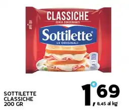 Extra Supermercati Sottilette classiche offerta