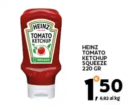 Extra Supermercati Heinz τοματο ketchup squeeze offerta