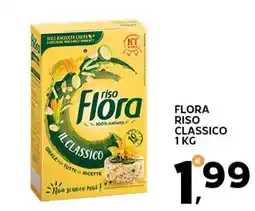 Extra Supermercati Flora riso classico offerta