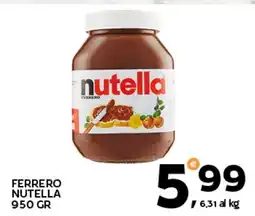 Extra Supermercati Ferrero nutella offerta