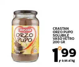 Extra Supermercati Crastan orzo pupo solubile vaso vetro offerta