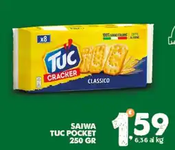 Extra Supermercati Saiwa tuc pocket offerta