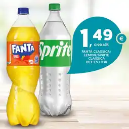 Extra Supermercati Fanta classica/ lemon/sprite classica pet offerta