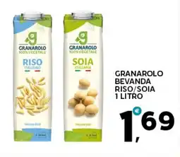 Extra Supermercati Granarolo bevanda riso/soia offerta