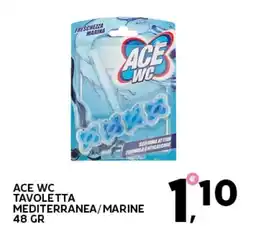 Extra Supermercati Ace wc tavoletta mediterranea/marine offerta