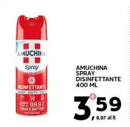Extra Supermercati Amuchina spray disinfettante offerta