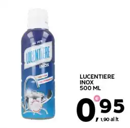 Extra Supermercati Lucentiere inox offerta