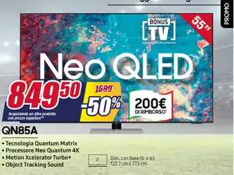Trony Neo QLED QN85A offerta